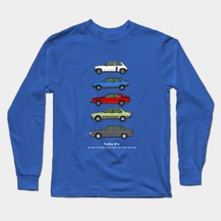 Renault Turbo classic car collection Long Sleeve T-Shirt